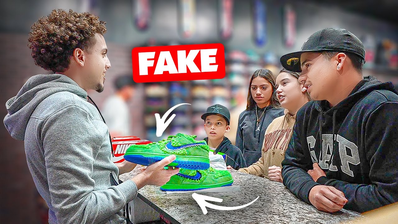 YouTube Video - Ramitheicon | Catching Fake Sneakers! (Compilation)