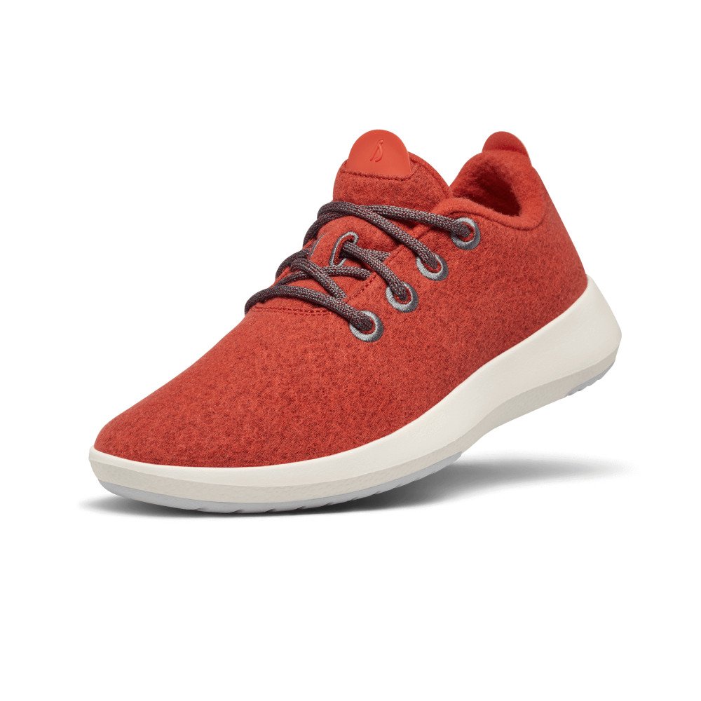 Allbirds Women's Wool Runner Mizzles / Red / WW1WLY | Sneakshero