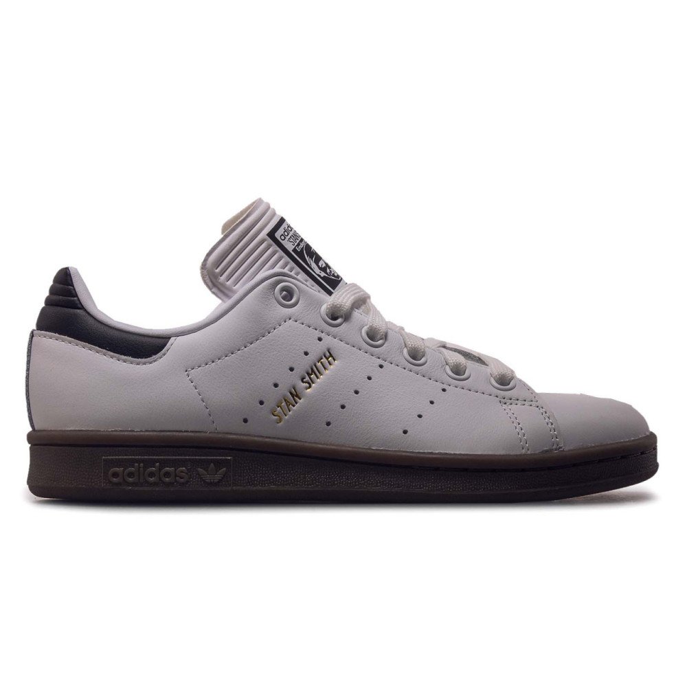 Black adidas stan smith trainers on sale