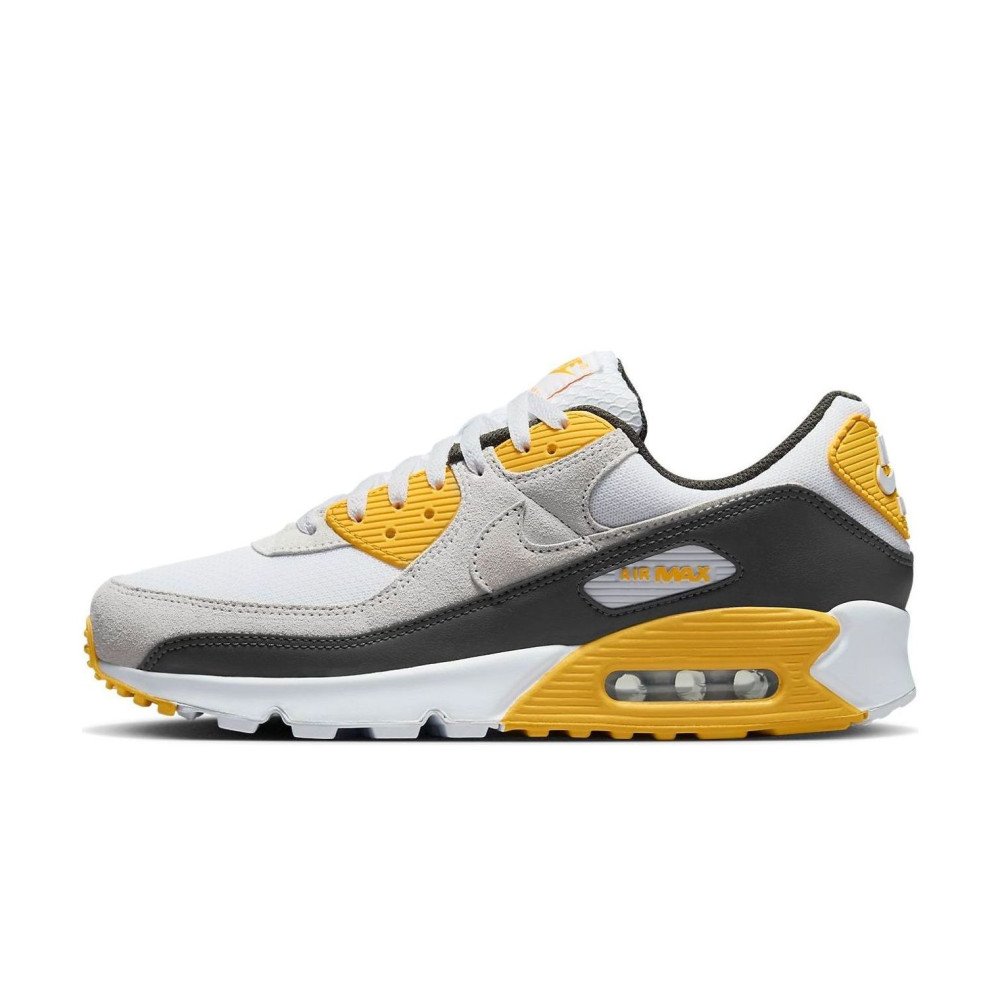 Nike Air Max 90 weiss schwarz gelb DM0029 103 sneakshero