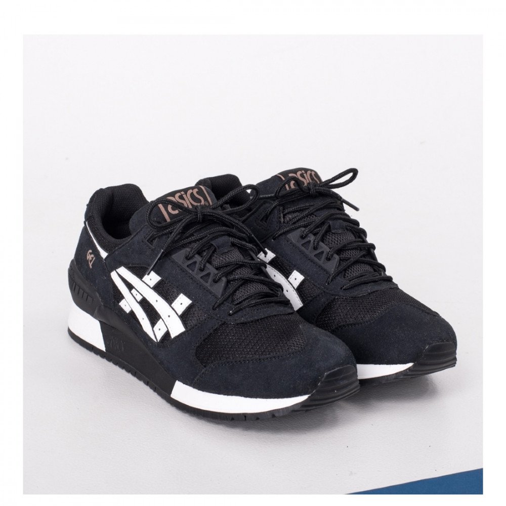 Asics Gel Respector Black White H722N9001 sneakshero