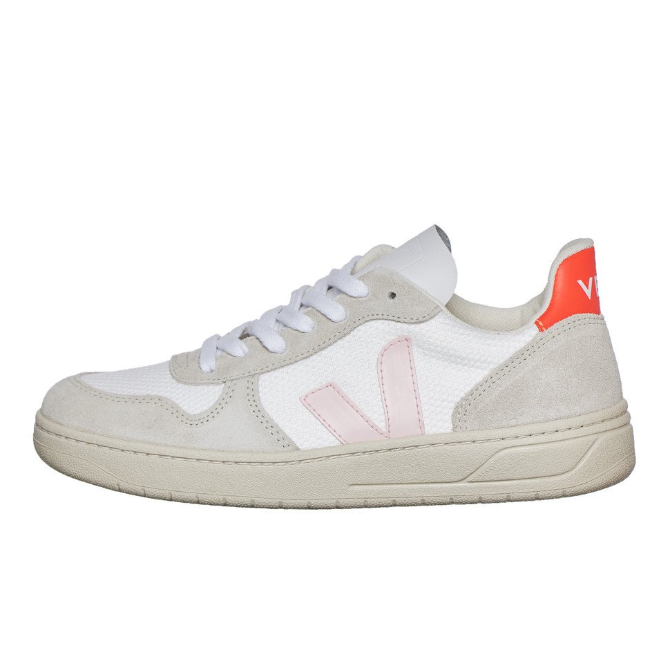 veja v10 white petale orange