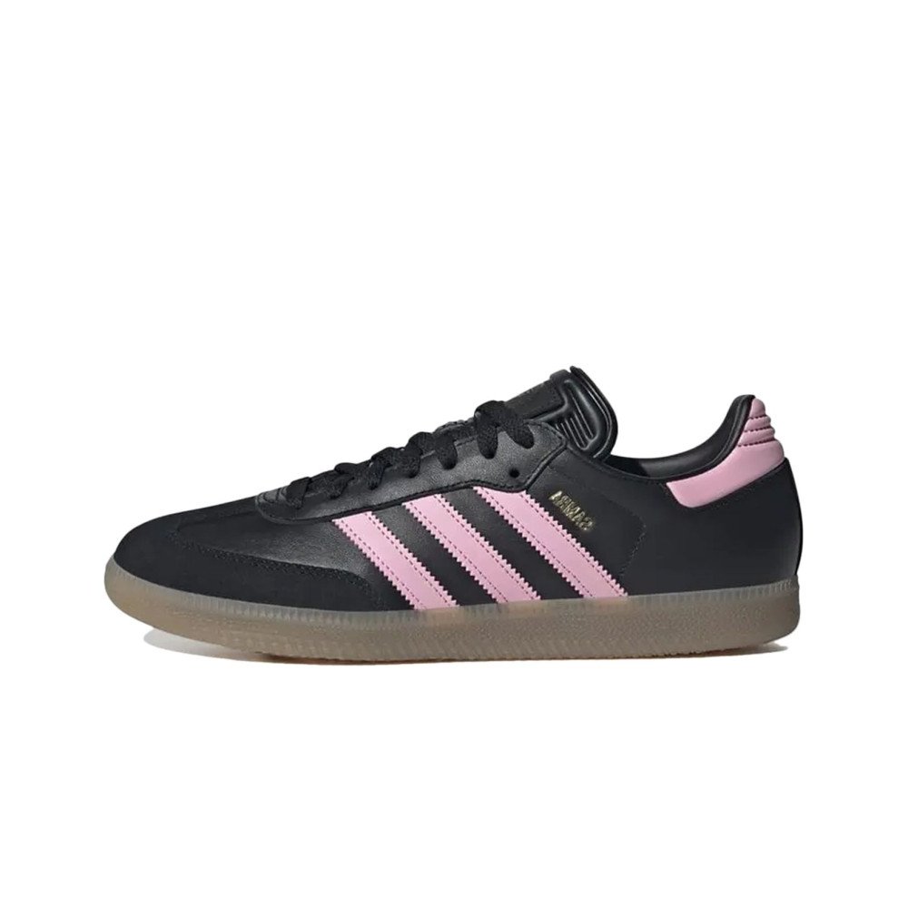 adidas Originals Samba Inter Miami CF IN / Core Black / Light Pink / Gum /  IH8157 | sneakshero