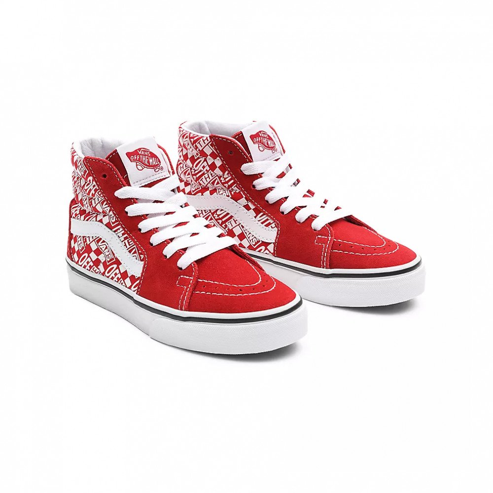 Vans Kinder Off The Wall Sk8 hi Rot VN0A4BUW3VB sneakshero