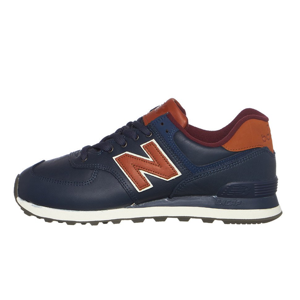 New Balance ML574 OMC / NB NAVY / CLASSIC BURGUNDY / ML574OMC | sneakshero