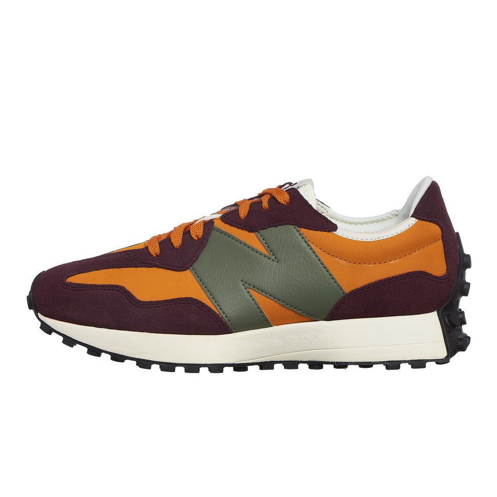 New Balance MS327 LY1 / MADRAS ORANGE / BLACK / MS327LY1 sneakshero