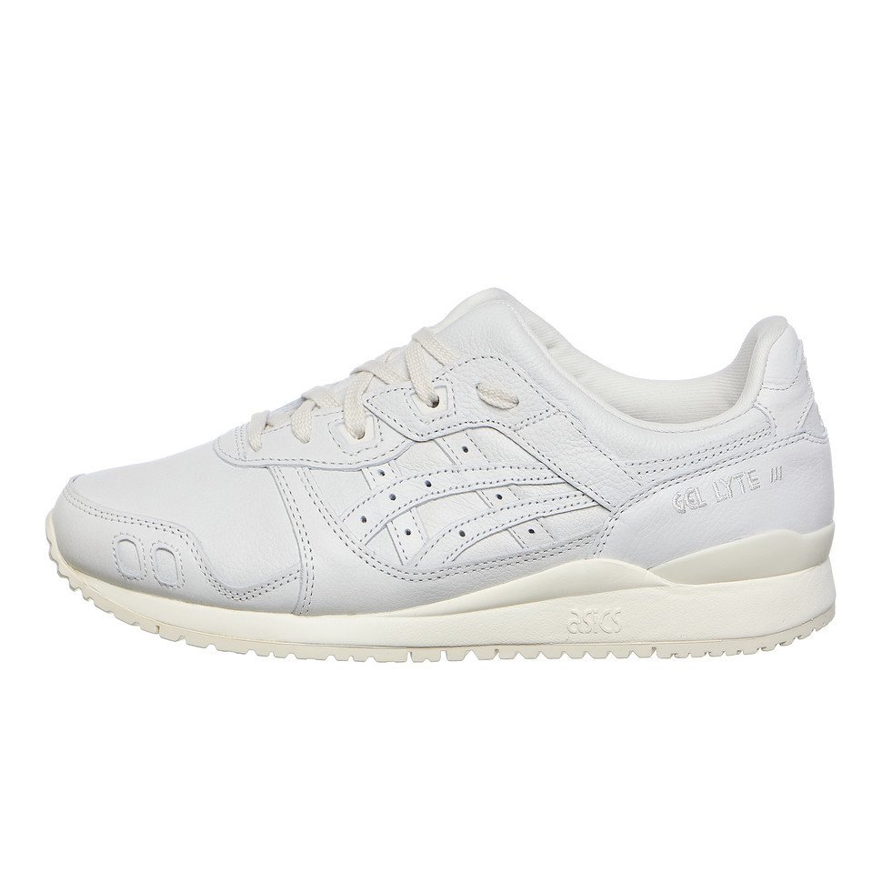 Asics gel lyte white leather online