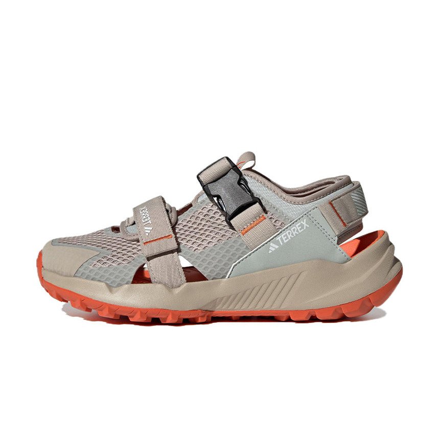 adidas Originals TERREX Hydroterra AT Sandale Wonder Beige Wonder Silver Semi Impact Orange IF7597 sneakshero