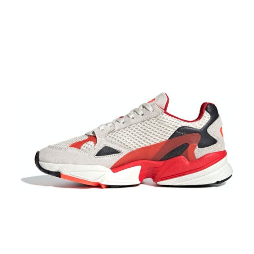 adidas Originals FIORUCCI FALCON W OFF WHITE RED NEON SOLAR ORANGE BLACK mehrfarbig G28914 sneakshero