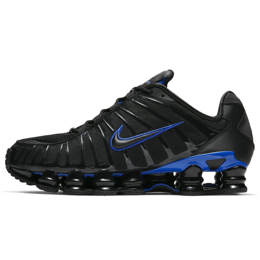 Black on black nike shox online