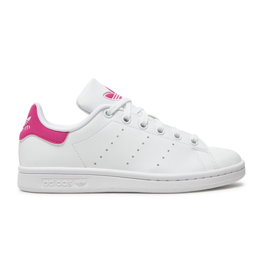 adidas Originals Stan Smith Kids Cloud White Cloud White Semi Lucid Fuchsia IE9141 sneakshero