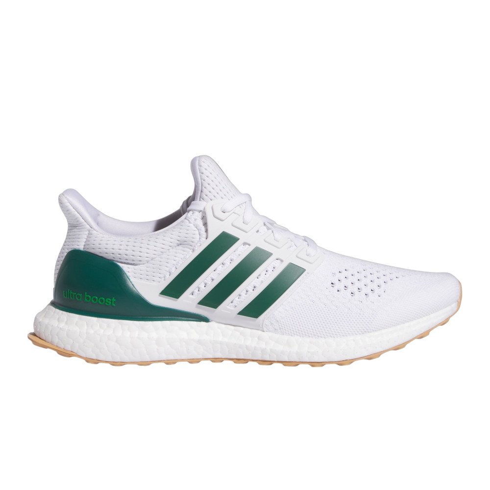 Adidas men's ultraboost clima running shoes  white/green best sale