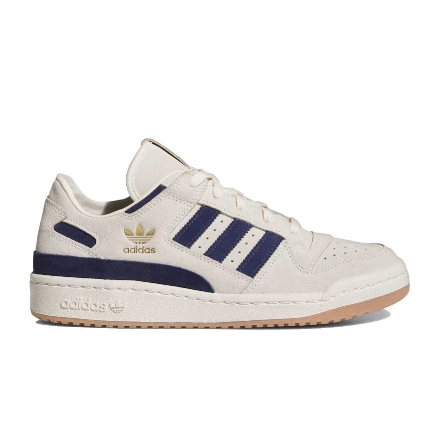 adidas Originals Forum Low CL / Cream White / Dark Blue / Dark Blue ...