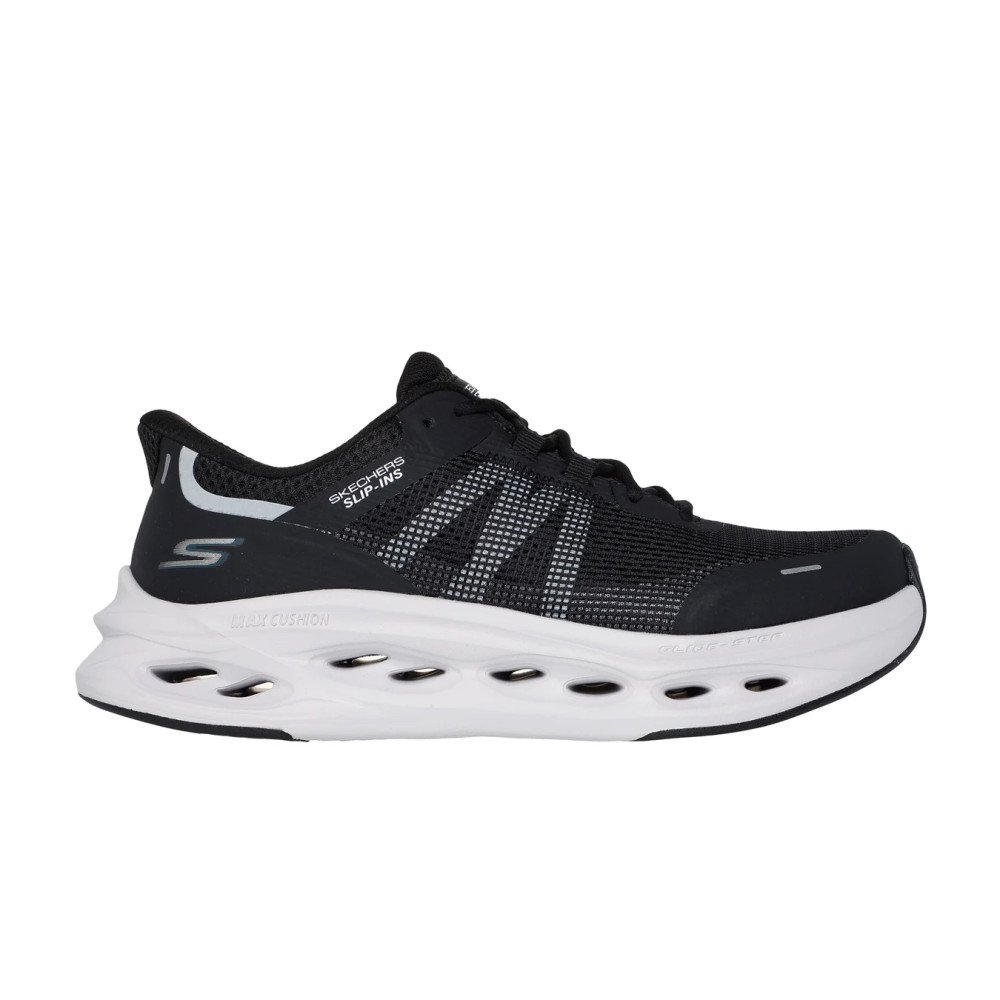 Skechers Max Cushioning Glide-Step - Aberdeen / Schwarz,Weiss / 129401 ...