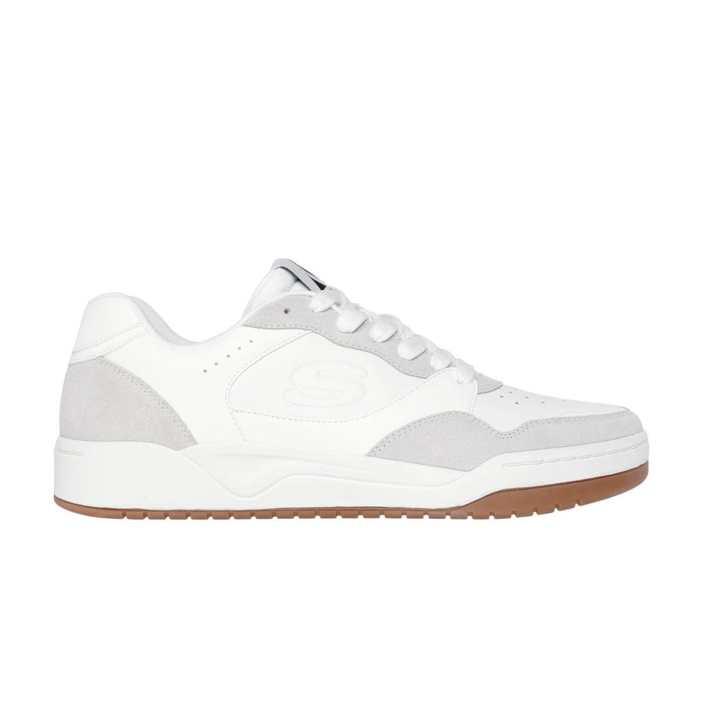 Skechers Koopa Court - Volley Low Varsity / Weiss / 183241-WHT | sneakshero