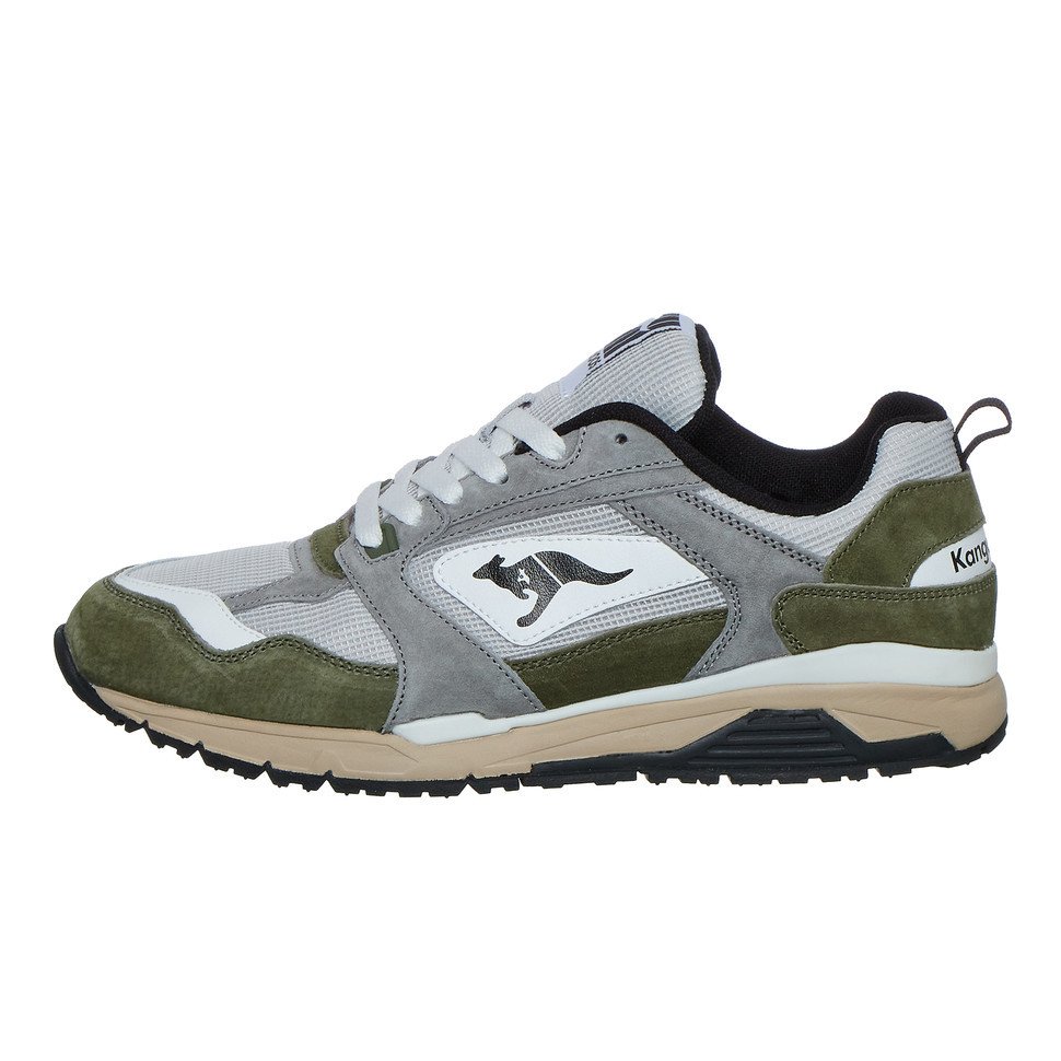 Kangaroos, K-ni Hero Ev, Textil-Sportschuh in grün für Kinder