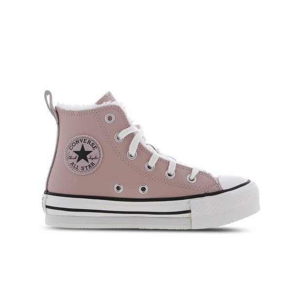 Converse Chuck Taylor All Star EVA Lift Platform Lined Leather / Stone