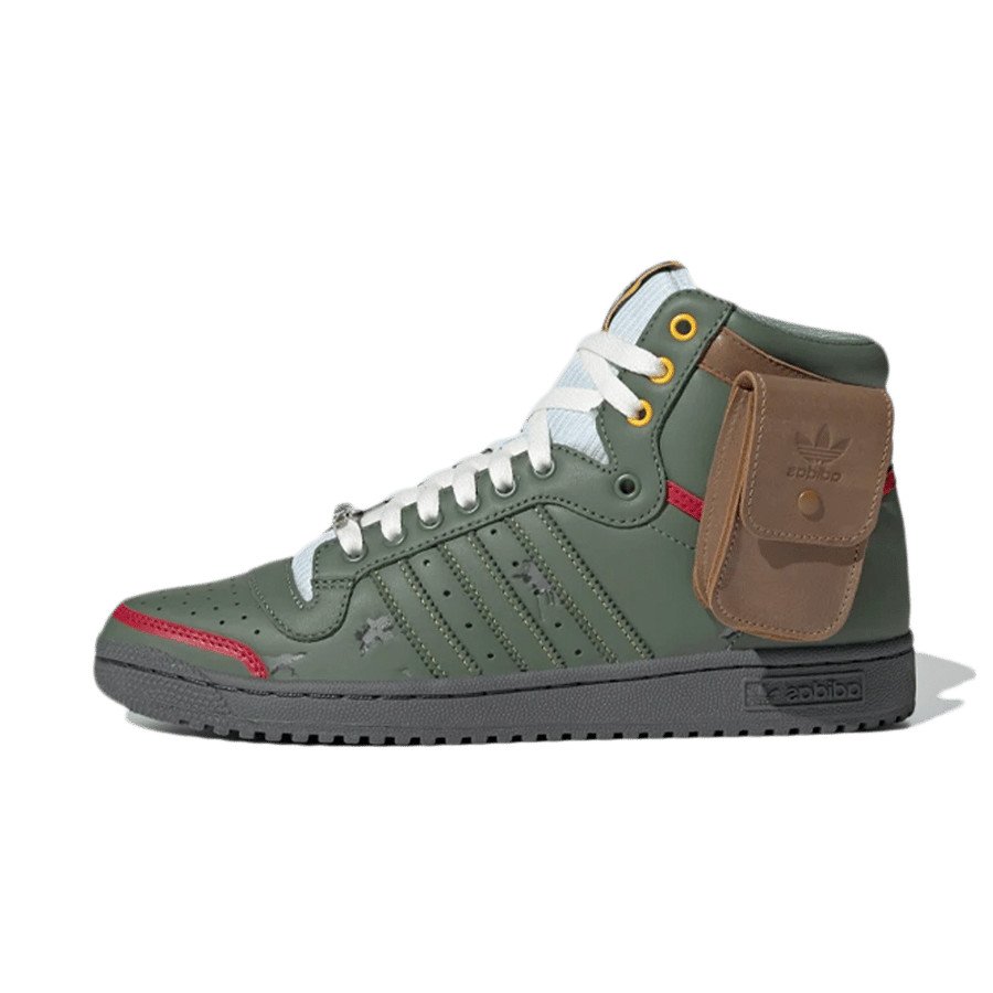 adidas Originals Star Wars Top Ten Hi Boba Fett multicolor FZ3465 sneakshero