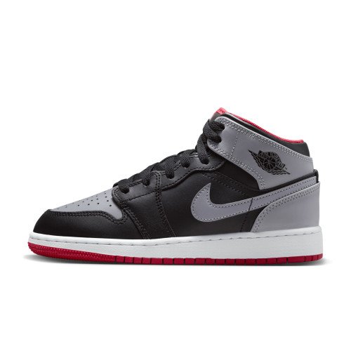 Nike Jordan Air Jordan 1 Mid Black/cement Grey-fire Red-white (DQ8423-006) [1]