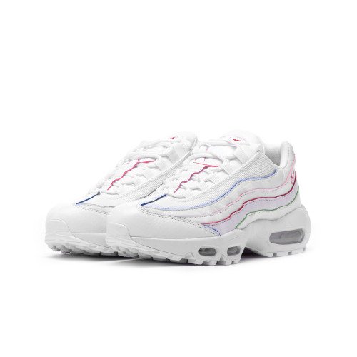 Nike WMNS Air Max 95 Triple White Colored Borders (AQ4138-100) [1]