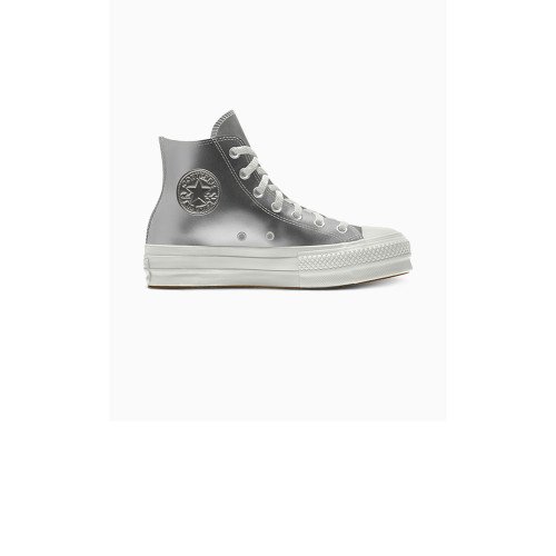 Converse Custom Chuck Taylor All Star Lift Platform Leather By You (173157CSP24SILVERCO) [1]