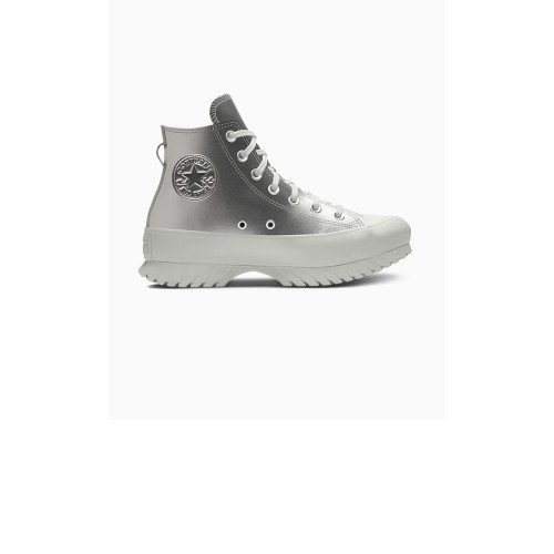 Converse Custom Chuck Taylor All Star Lugged Platform Leather By You (A05052CSP24SILVERCO) [1]