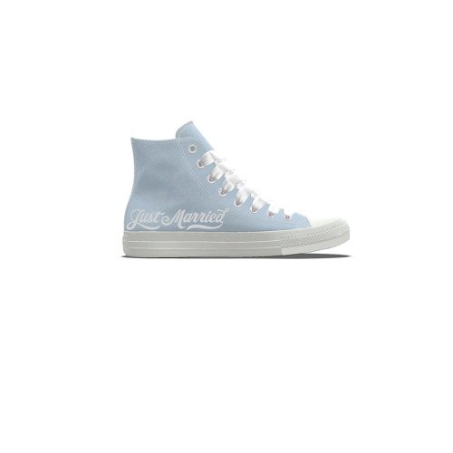 Converse Custom Chuck Taylor All Star Premium Wedding By You (A02245CSP24BLUEJUSTMARRIED) [1]