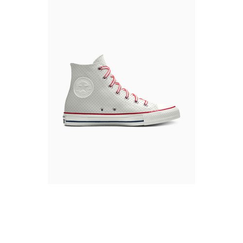 Converse Custom Chuck Taylor All Star Leather By You (156574CSP24WHITEREDLACESP) [1]