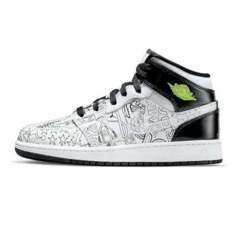 Nike Jordan Air 1 Mid DIY Kids (DC4099-100) [1]