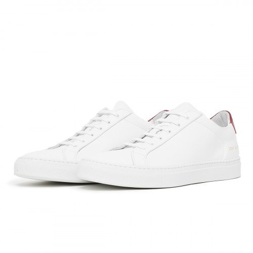 Common Projects Retro Low 2257 (2257-WHT-RED) [1]