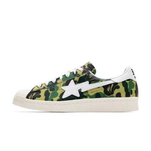 adidas Originals Bape Superstar 80s ''Green Camo'' (GZ8981) [1]