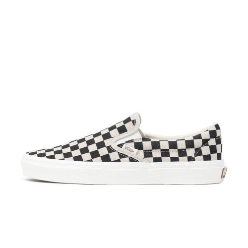 Vans Ua Classic Slip-on Eco Theory Checkerboard (eco Theory Checkerboard) Weiß, Größe 34.5 (VN0A5JMH705) [1]