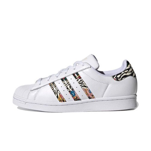 adidas Originals Superstar Damen Schuhe weiB bunt GZ9161 sneakshero