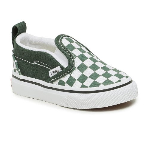 Vans Kleinkinder Checkerboard Slip-on Mit Klettverschluss (1-4 Jahre) (mountain View) Toddler , Größe 20 (VN0A3488BD6) [1]