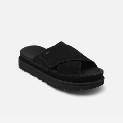 UGG Goldenstar Cross Slide (1137910-BLK) [1]