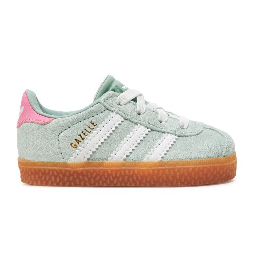 adidas Originals Gazelle Comfort Closure Elastic Laces Shoes Kids (IH2782) [1]