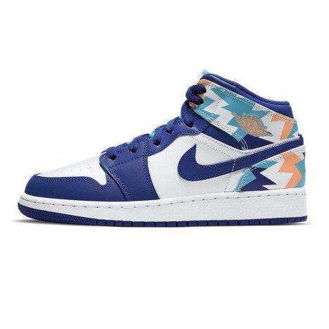 Nike Air Jordan 1 Mid GS "Geometric" (555112-105) [1]