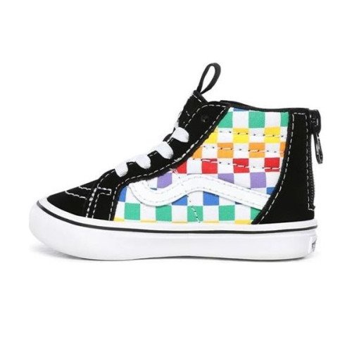 Vans Kleinkinder Checkerboard Comfycush Sk8-hi Zip (VN0A4VJNU09) [1]