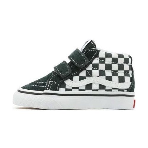 Vans Td Sk8-mid Reissue V Mgren ((checkerboard) Scarab/true ) Toddler Weiß, Größe 17 (VN0A5DXD8CA) [1]