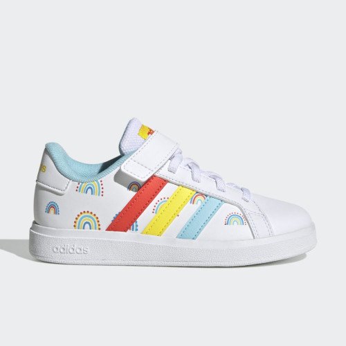 adidas Originals Grand Court Sustainable Lifestyle Court Elastic Lace and Top Strap (GY2457) [1]