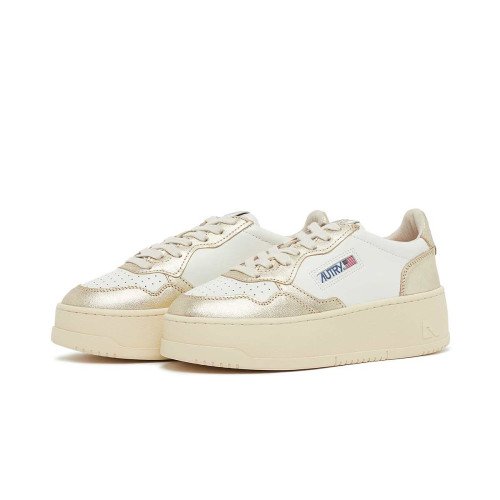 Autry Wmns Medalist Platform Leat/Leat (PTLWWB16) [1]