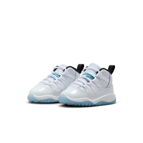 Nike Jordan Retro 11 Schuhe Weiß Größe: 19.5 Leder (378040-104) [1]