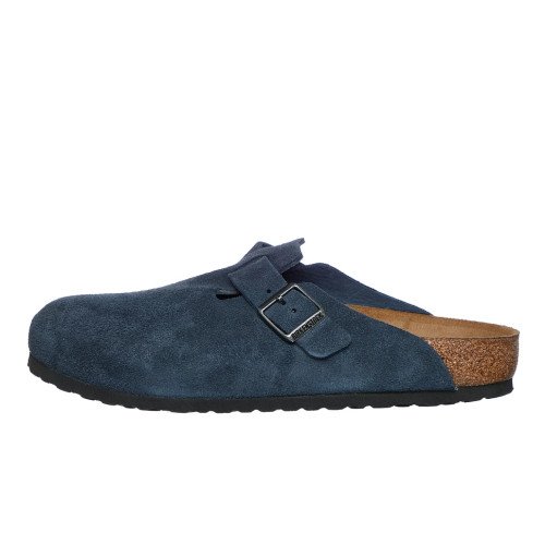 Birkenstock Boston Suede Leather "New Navy" (1030816) [1]