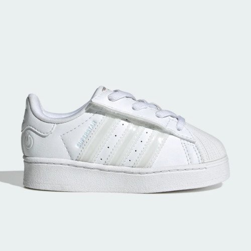 adidas Originals adidas Superstar Led Lights Schuhe mit Komfortverschluss und elastischen Schnürsenkeln für Kinder (JQ6418) [1]