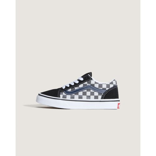 Vans Kinder Old Skool V Checkerboard (VN000CYVBLU) [1]