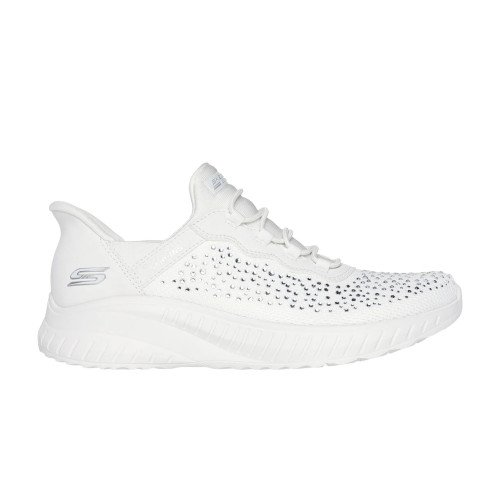 Skechers BOBS Sport Squad Chaos - Daily Glitz (117622-WHT) [1]