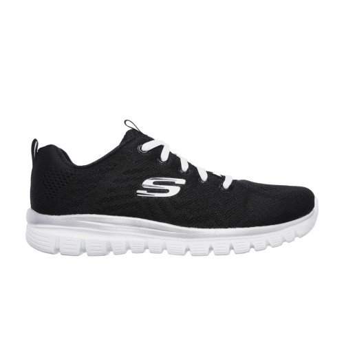Skechers Graceful - Get Connected (12615-BKW) [1]