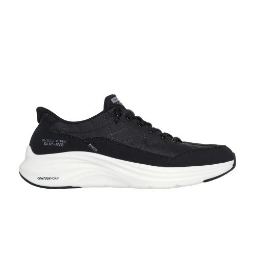 Skechers Contour Foam - Cozy Fit (232619-BKW) [1]