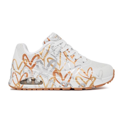 Skechers UNO - Metallic Love (155523-WTGD) [1]