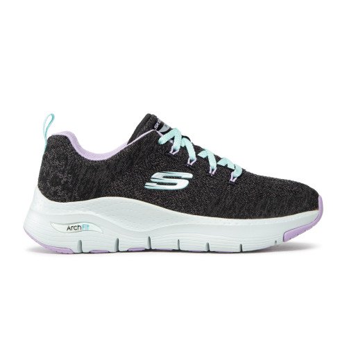 Skechers Arch Fit - Comfy Wave (149414-BKLV) [1]